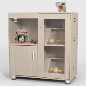 4-layer Hamster Cage Made Of Wood (Option: Wood)