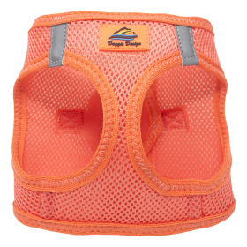 American River Solid Ultra Choke Free Dog Harness (Color: Coral, size: XL)